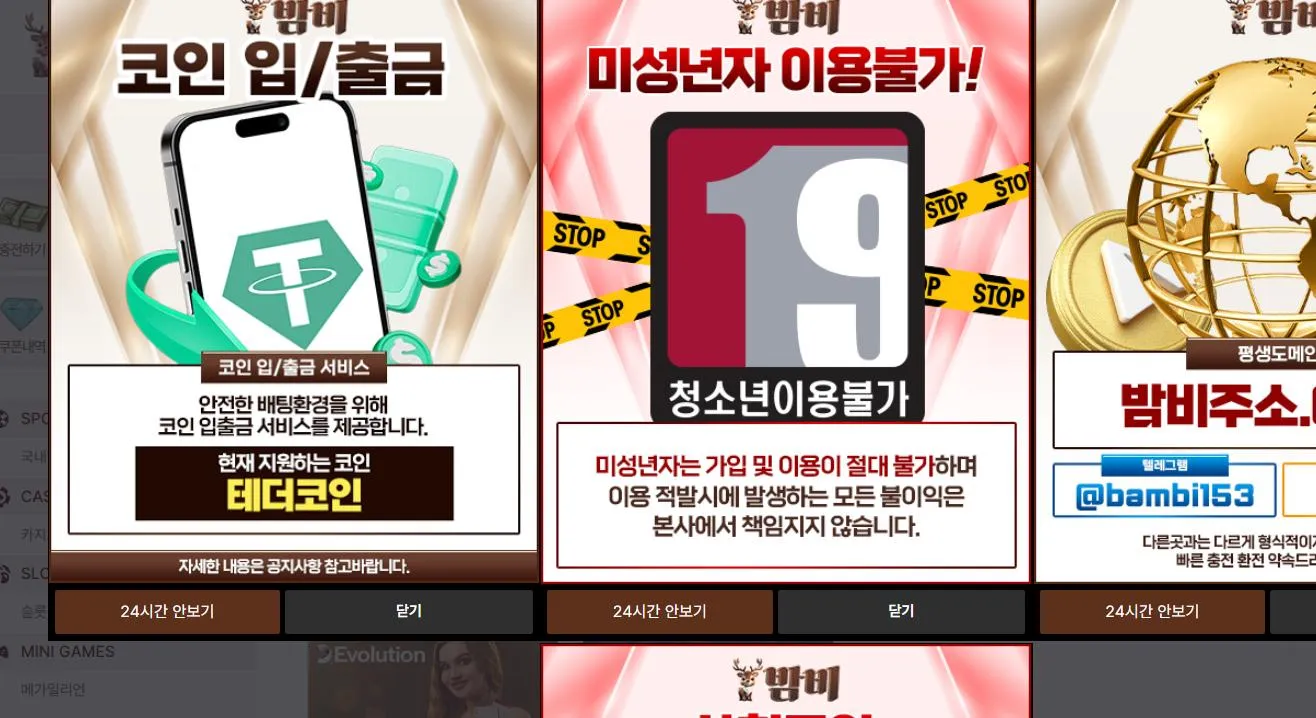 밤비 먹튀 증거
