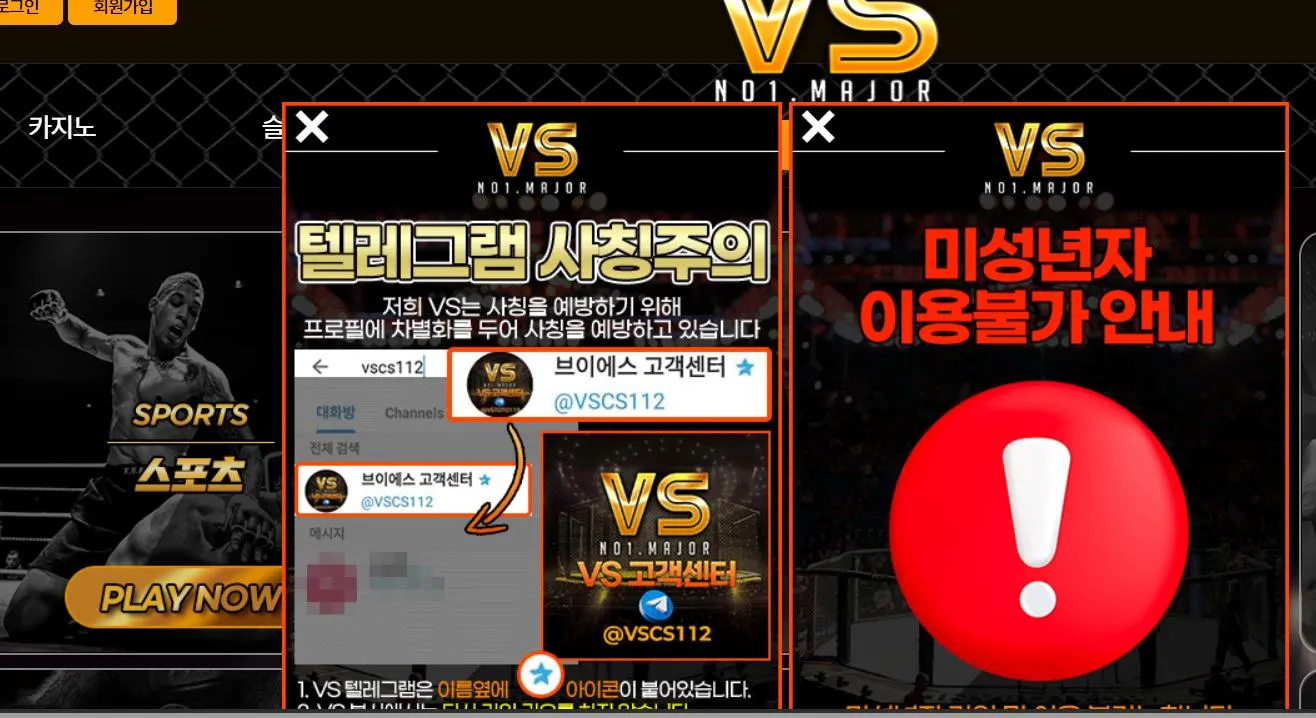 브이에스 (vs casino) 먹튀 증거