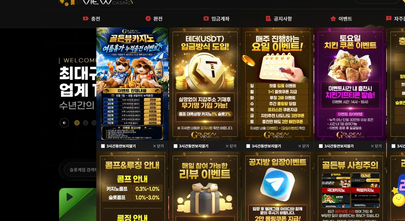 골든뷰 먹튀 증거