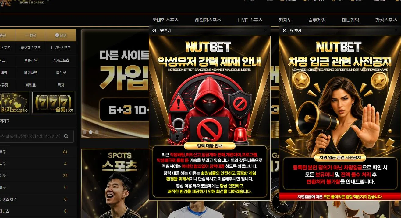 너트벳 먹튀 증거