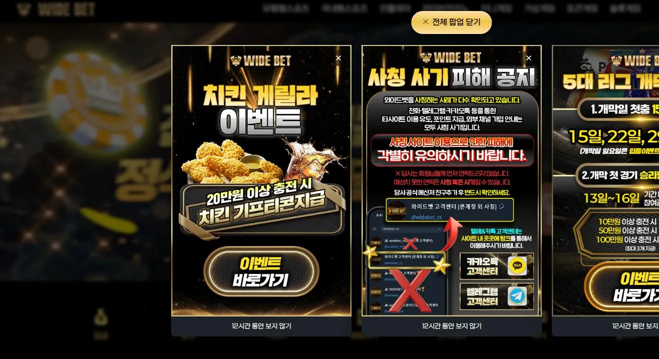 와이드벳 먹튀 증거