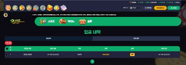 9.나인 카지노 나인평생.com 먹튀 증거