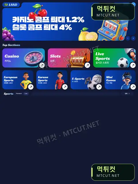 랜드카지노 · ld-00.com 먹튀컷 자체 캡처
