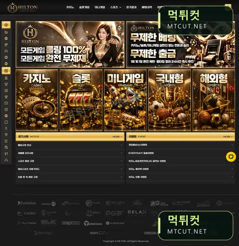 HILTON · hton11.com 먹튀컷 자체 캡처