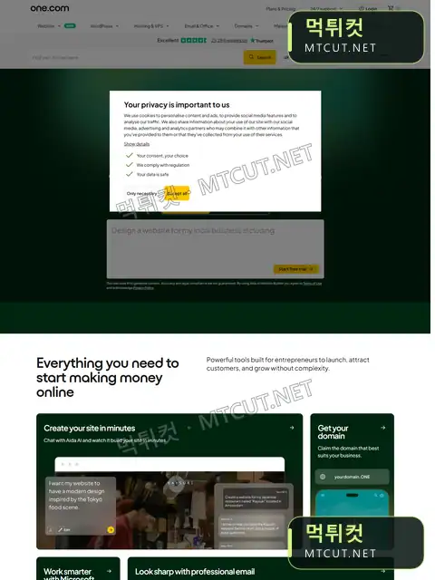 one.com · one.com 먹튀컷 자체 캡처