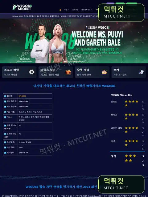 위고88 · wego88.info 먹튀컷 자체 캡처
