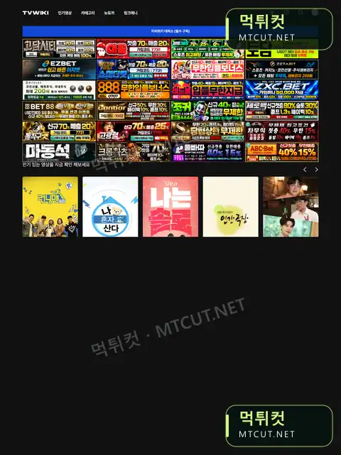 티비위키 · tvwiki42.net 먹튀컷 자체 캡처