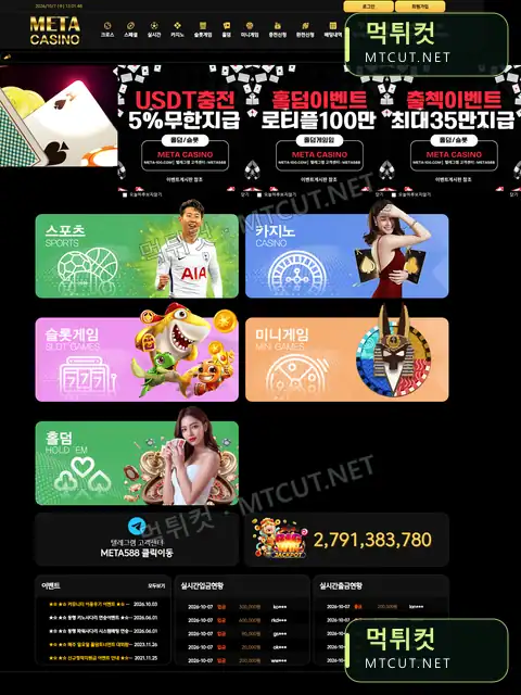 메타카지노 · meta-101.com 먹튀컷 자체 캡처