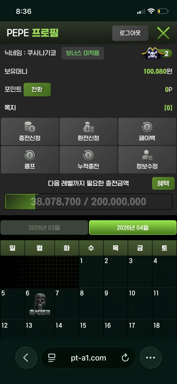 페페 먹튀 증거