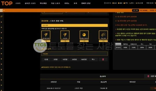 탑(Top) 먹튀 증거